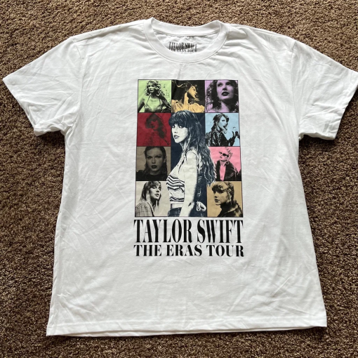 Taylor Swift The Eras Tour White T-shirt