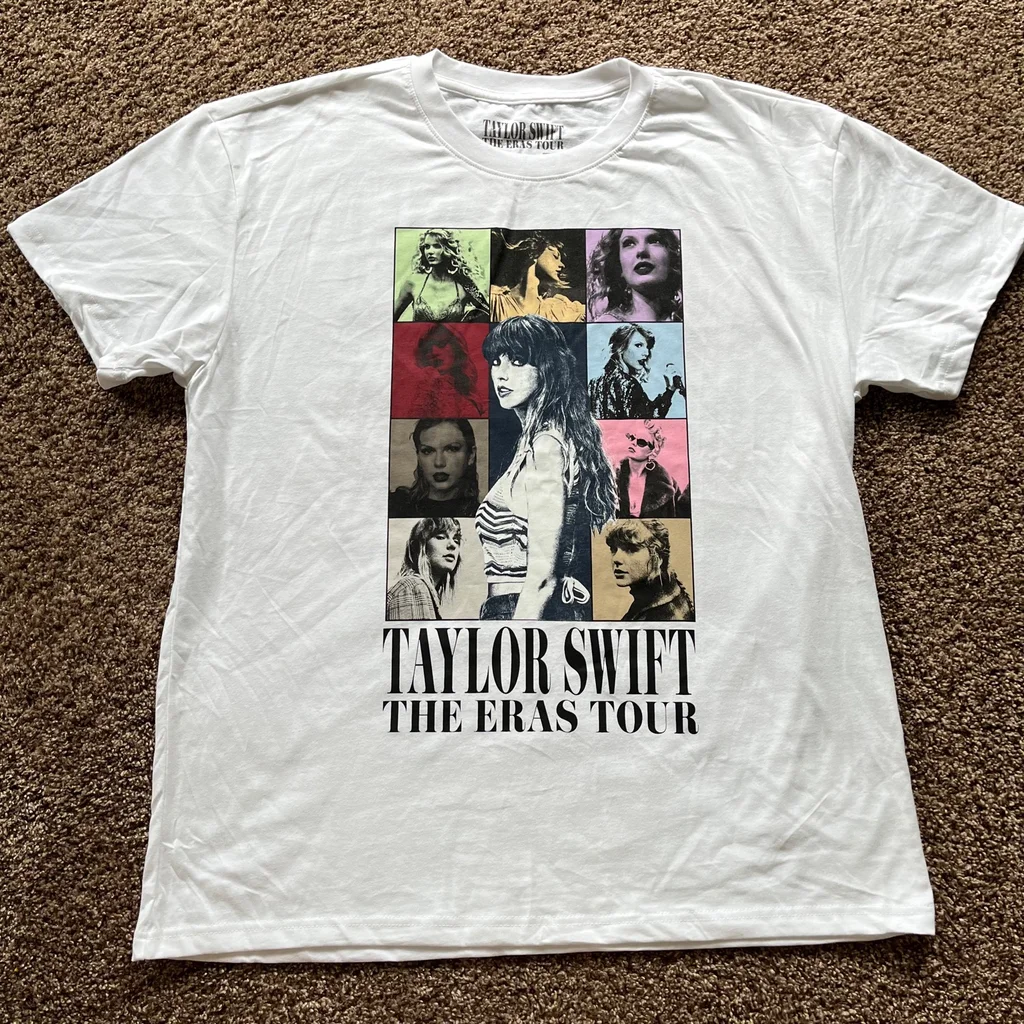 Taylor Swift The Eras Tour White T-shirt - Taylor Swift Shirt