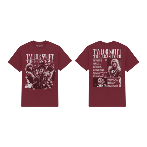 Taylor Swift The Eras Tour RED (Taylor’s Version) Album T-Shirt