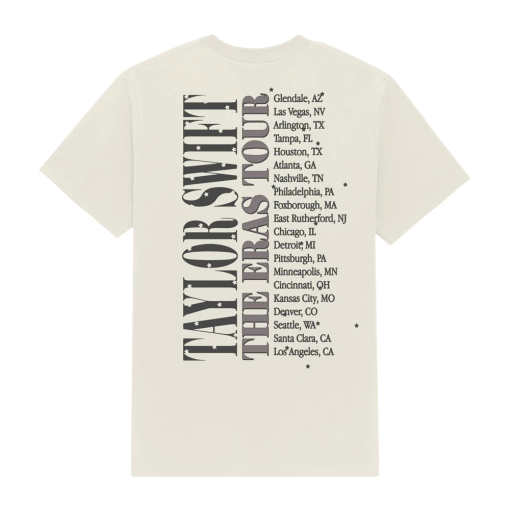 Taylor Swift The Eras Tour Reputation Album T-Shirt