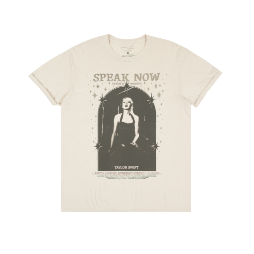 Speak Now (Taylor’s Version) Tracklist Taupe T-Shirt