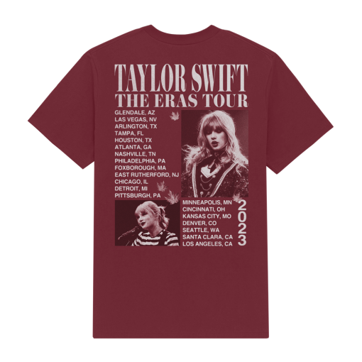 Taylor Swift The Eras Tour RED (Taylor’s Version) Album T-Shirt