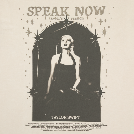 Speak Now (Taylor’s Version) Tracklist Taupe T-Shirt