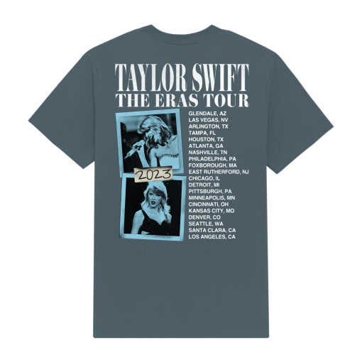 Taylor Swift The Eras Tour 1989 Album T-Shirt